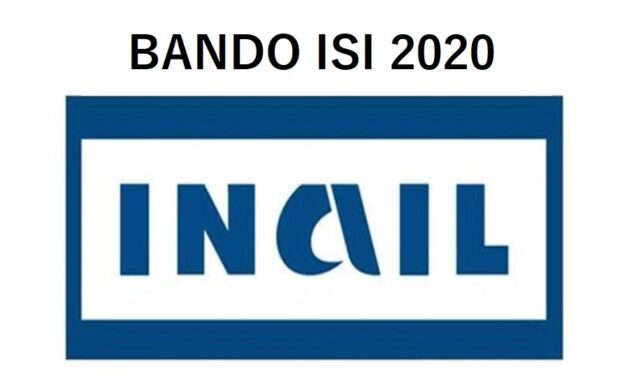 Bando ISI Inail 2020: partenza fissata per il 1° giugno