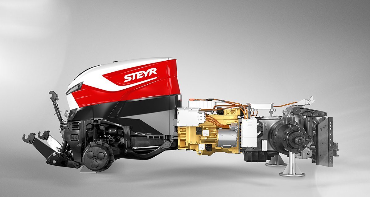 Steyr: l’Hybrid Drivetrain Concept in lizza per il premio Agrifuture Concept di DLG