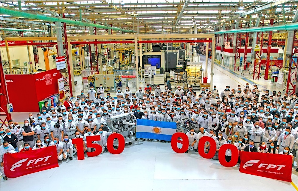FPT Industrial: prodotto a Córdoba il 150 millesimo motore