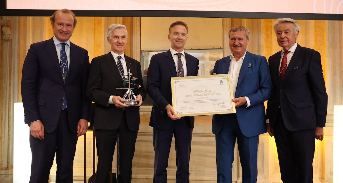 Il Gruppo Pedrollo vincitore del Premio Leonardo da Vinci 2022