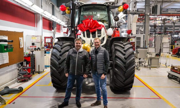 Steyr: prodotti 10.000 trattori a St. Valentin nel 2022