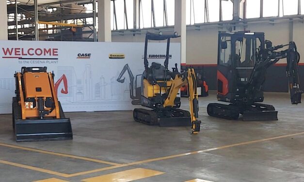 CNH Industrial: inaugurato a Cesena il nuovo stabilimento per miniescavatori