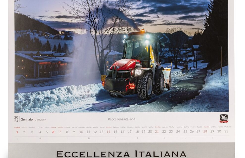 Antonio Carraro, “Eccellenza Italiana” nel nuovo calendario 2024