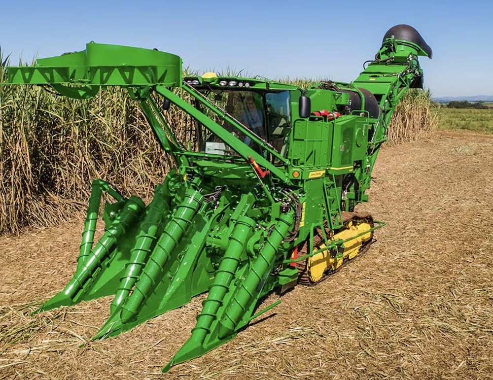 John Deere raccoglitrice per canna da zucchero CH950 