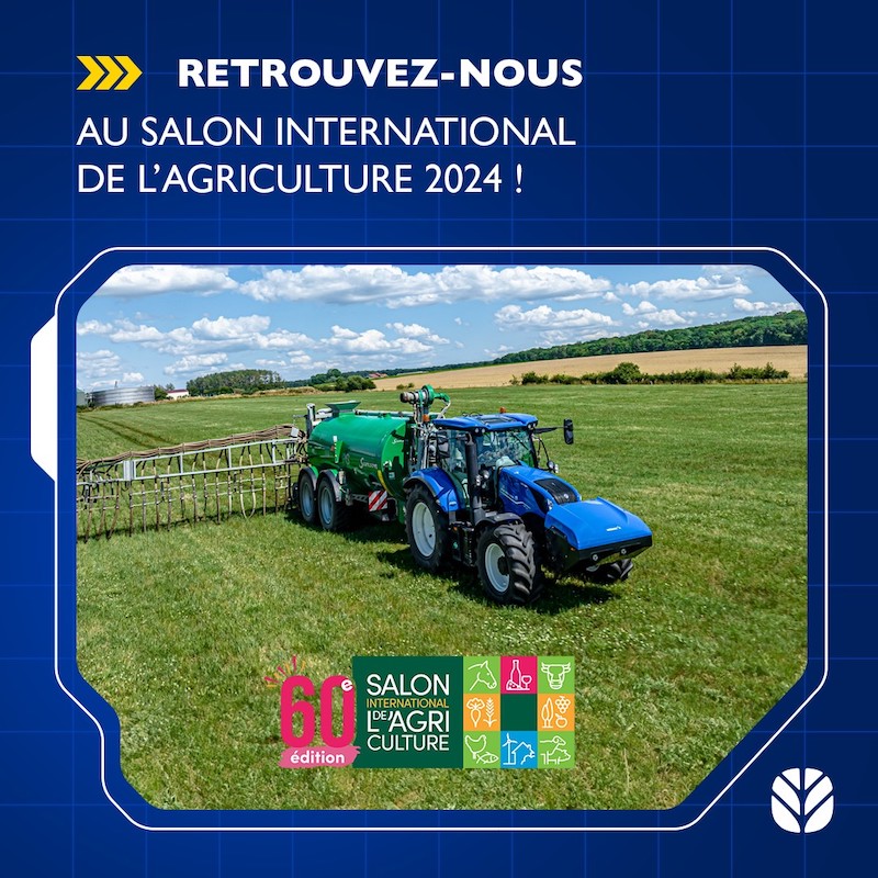 New Holland al Salon International de l'Agriculture 2024