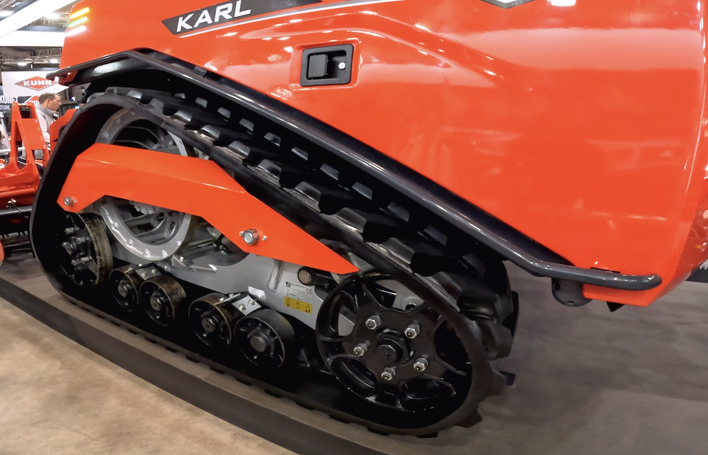 Il robot Karl di Kuhn fotografato ad Agritechnica 2023
