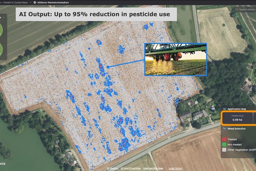 Grazie all'IA Pheno-Inspect è in grado di generare mappe di prescrizione precise per irrorazioni mirate.
