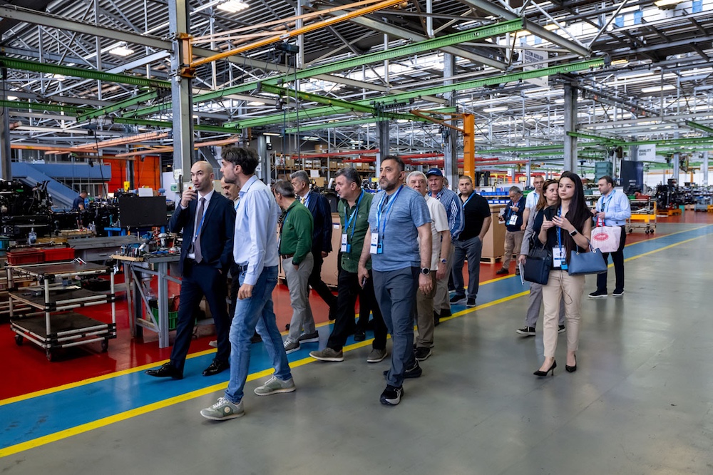 Visita dei concessionari Landini e McCormick della Turchia agli stabilimenti Argo Tractors
