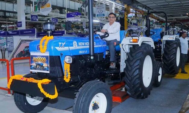 CNH India da record: prodotto l’800.000° trattore. Al via il piano di espansione della capacità produttiva