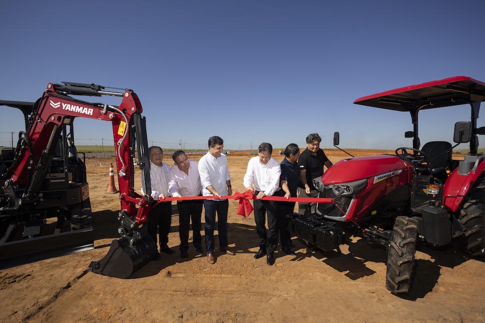 Yanmar - Cerimonia di avio dei lavori della nuova fabbrica di Indaiatuba in Brasile