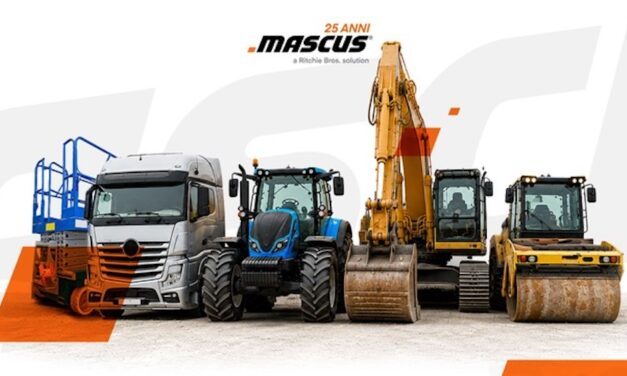 Mascus compie 25 anni e festeggia un decennio con Ritchie Bros.