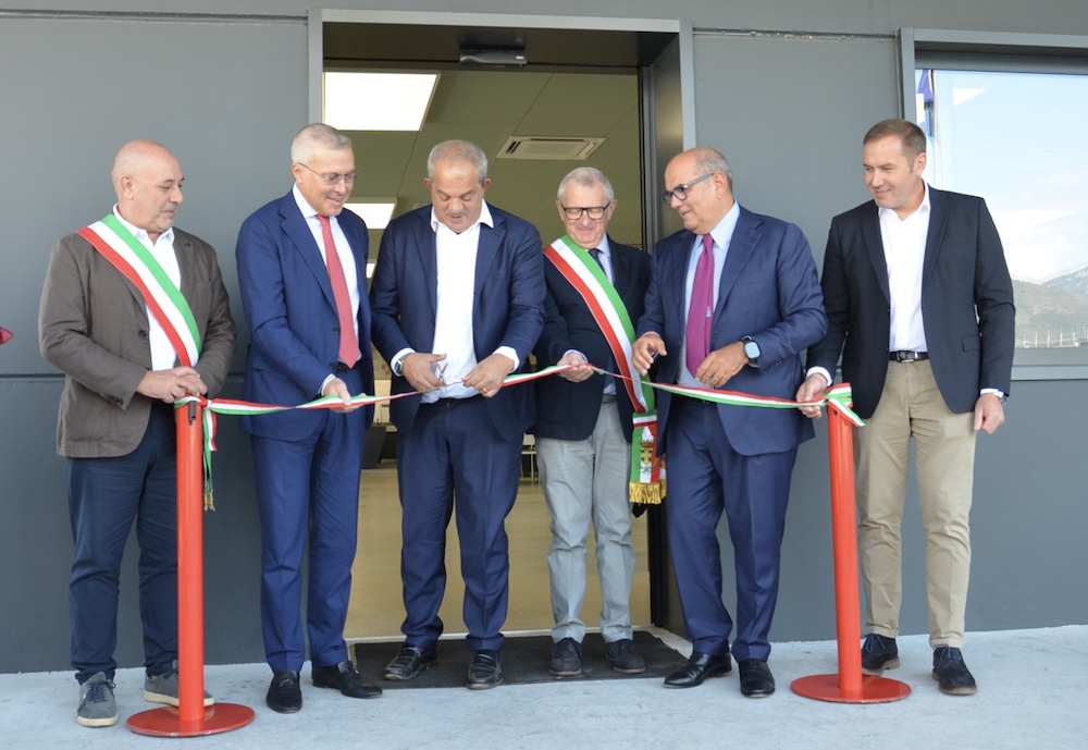 SIAP di Maniago - Il taglio del nastro con le autorità