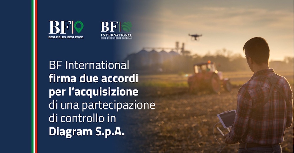 BF conquista il controllo di Diagram: maxi-operazione agritech da oltre 450 milioni di euro