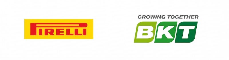 Loghi Pirelli e BKT