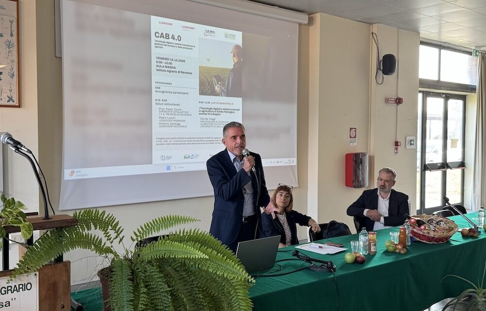 Legacoop Romagna: droni, dati e intelligenza artificiale, al via il progetto &ldquo;CAB 4.0&rdquo; per l&rsquo;agricoltura di precisione&nbsp;